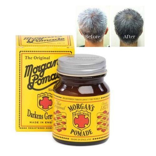 Cream O Morgan Pomade Darken Grey Hair Permanently - Made In England