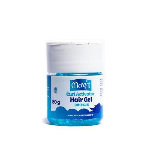 Movit Curl Activator No Flakes No Frizz Hair Gel Super Curl Enriched With Glycerine-80Grams