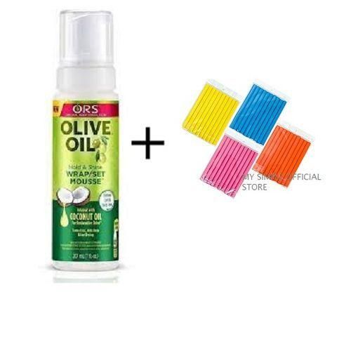 Ors Olive Wrap Set Mousse (Coconut Oil) + 30pcs Flexi Rods