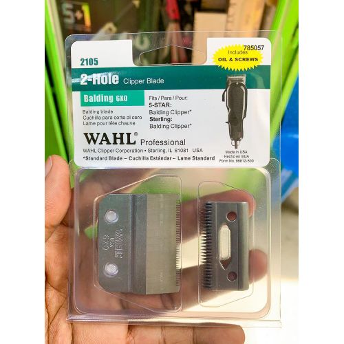 2-Hole Clipper Blade Balding 6x0 2105