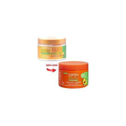 Cantu Avocado Hydrating Curling Cream With Shea Butter, Mango Butter & Coconut Oil 340g