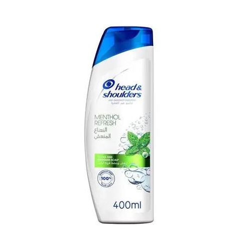Head & Shoulders Menthol Fresh Anti-Dandruff Shampoo - Hair Shampoo, 400ml