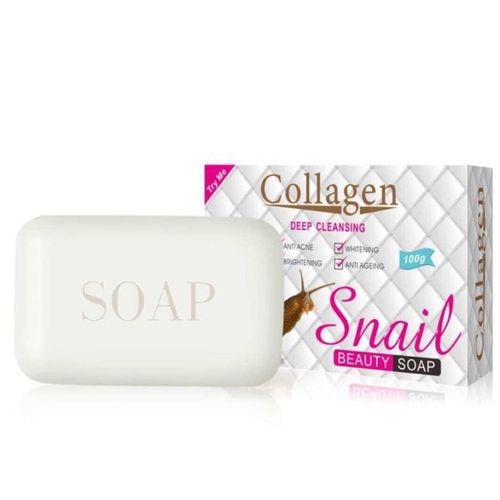 Pei Mei COLLAGEN SNAIL Whitening Facial Soap With COLLAGEN And SNAIL 100g