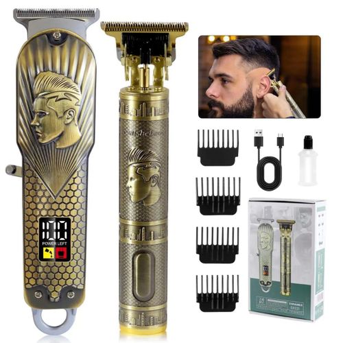 2 (TWO) In 1 (one) Rechargeable Hair Shaving Machine, Shaver Gold