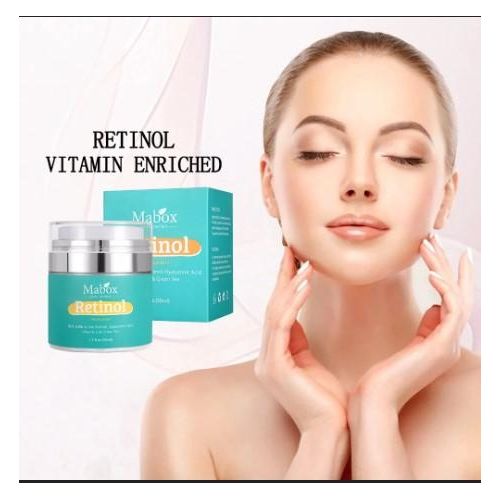 Mabox Retinol 2.5%,Hyaluronic Acid With Vitamin E Cream