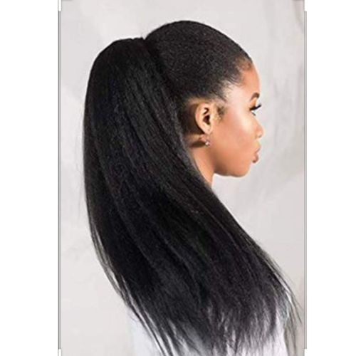 Natural Looking Straight Wraparound Ponytail Extension+ Gift