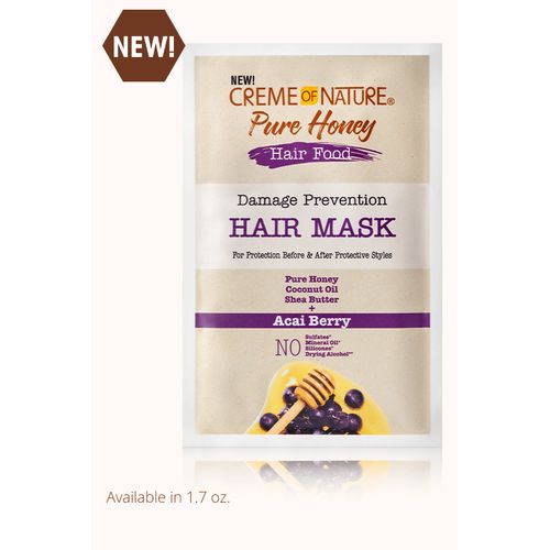 Creme Of Nature Hair Damage Prevention Hair Mask With Acai Berry .