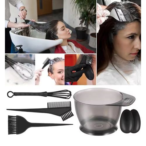 5pcs Professional Hair Dye Kit For Salon And Home Use