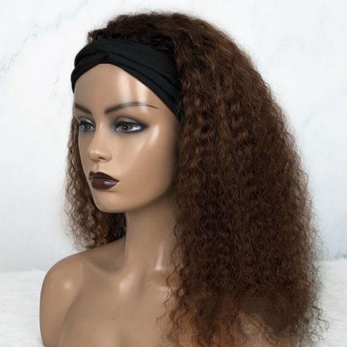 Ombre Brown Waterwave Headband Wig +Free Gift Inside!