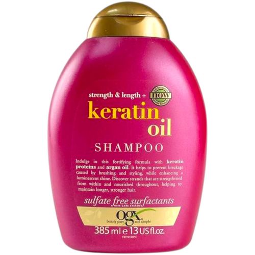 Ogx Anti-Breakage Strength & Length Keratin Oil Shampoo.
