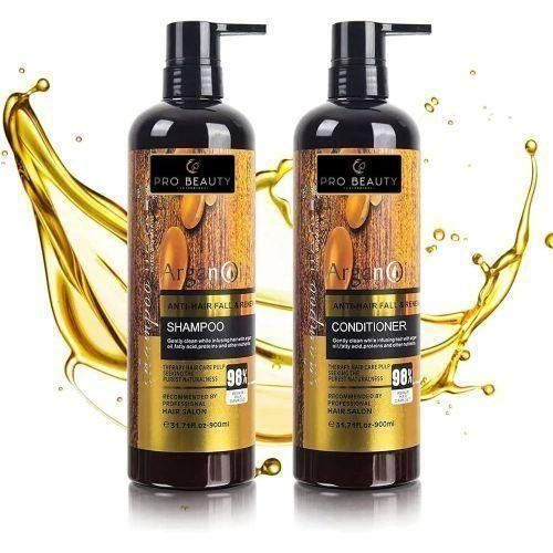 Morrocan Argan Oil Anti-Hair Fall & Renewal Shampoo - 900ml.