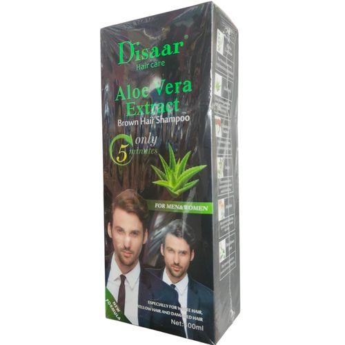 Disaar Aloe Vera Extract Brown Hair Shampoo For Men & Women