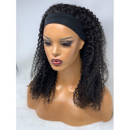 18" Kinky Curly Headband Wig+ FREE GIFT