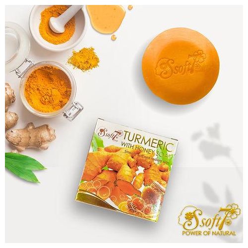 S Soft TURMERIC WITH HONEY SOAP