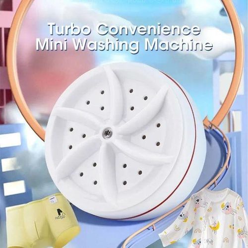 Nunix Mini Washing Machine Sub Rotating Turbine Portable Washing Machine