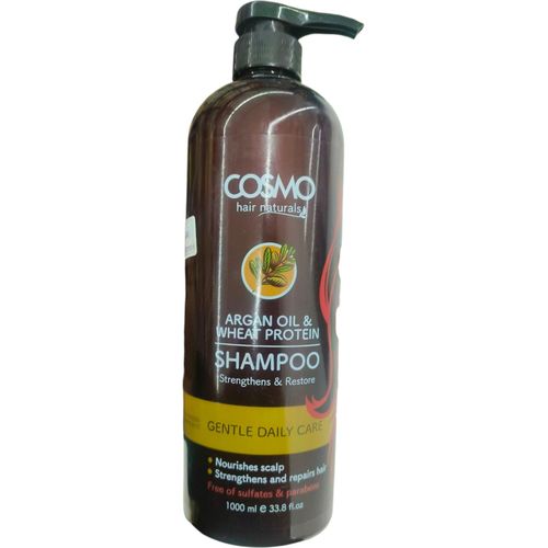 Cosmo Argan Oil & Wheat Protein Gentle Daily Care Shampoo Large