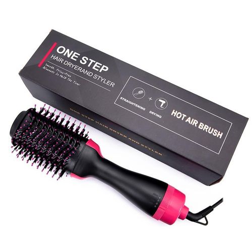 Electric Hot Air Brush 3 Adjustable Heat Levels 1000W
