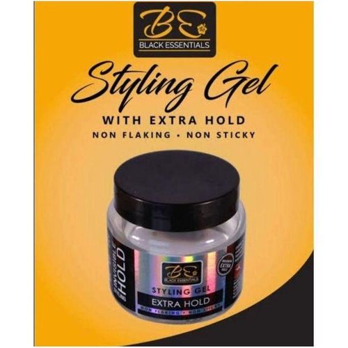 BLACK ESSENTIALS Strong Hold Black Essential Gel
