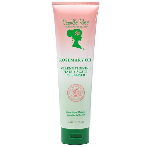 Camille rose Rosemary Oil Hair and Scalp Cleanser with Castor, Peppermint & Rosemary Oils to Encourage Hair Growth & Remove Build Up