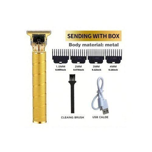 MATIHO Rechargeable Metal Simple Style Hair Clipper