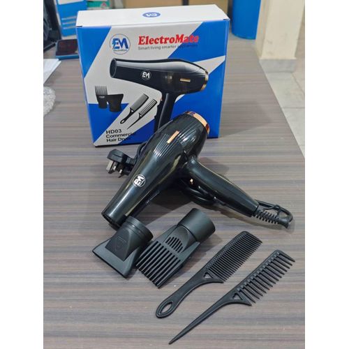 ElectroMate commercial hairdryer/brodry with accessories