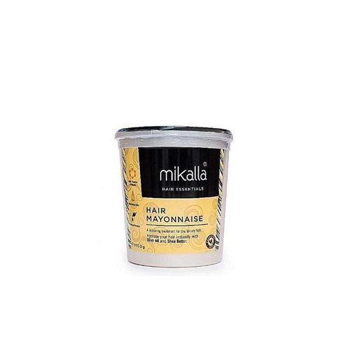 Mikalla Hair Mayonnaise , a repairing treatment for dry, thirsty hair with olive oil and shea butter
