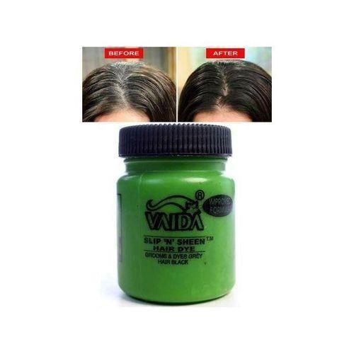 Vaida Slip 'N' Sheen Hair Dye DYES Grey Hair Black