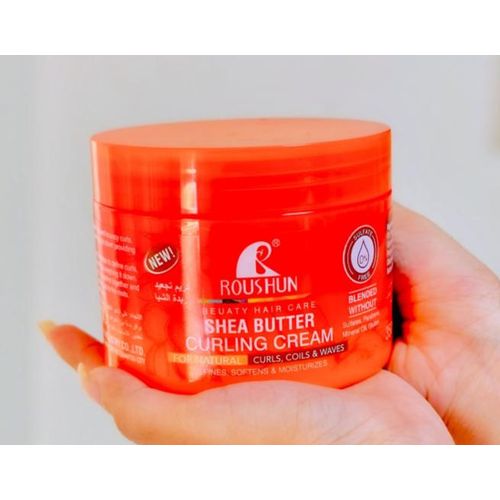 Shea Butter and Coconut Curling Cream for Natural Hair 350ml – Moisturizing Styling Cream