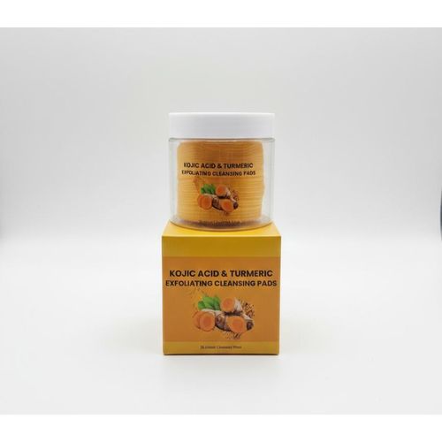 Kojic Acid Turmeric Exfoliating Cleansing Pads