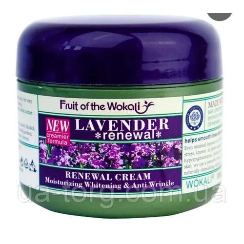 Fruit Of The Wokali Lavender Renewal Moisturizing Cream