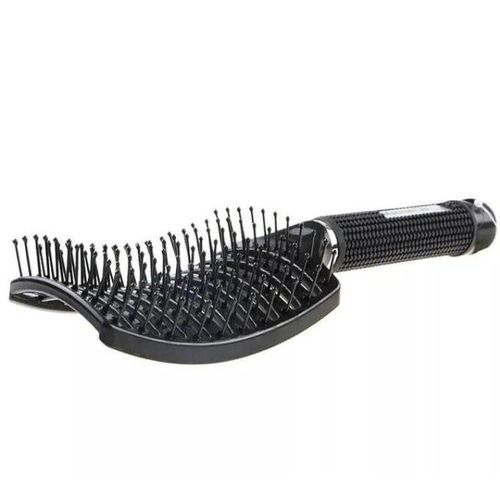Wide Detangling Hair Brush/Wig Comb Brush-multicolour