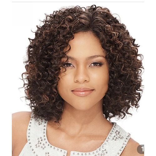 Curly Bob Short Wig