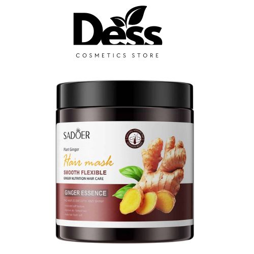 SADOER Ginger Hair Mask Deep Conditioning, Hydrating Hair Mask Anti-dandruff Prevent Dryness