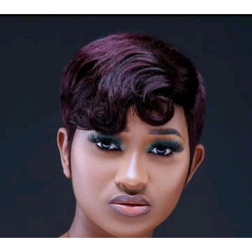 Fashion Classic Pixie human machine make bob