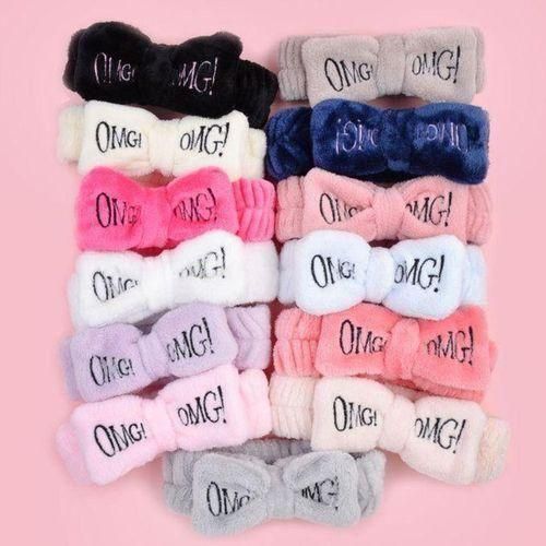 Cute & Comfy Headband Fleece Fuzzy Women Stretchy Soft For Hair