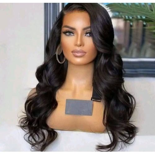 Full frontal semi human wig