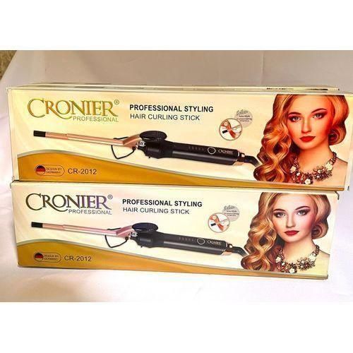 Cronier professional Hair Curler Tongs LCD Digital Wand Curling Stick Hair Styling Tools