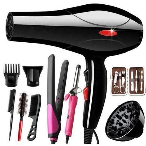 Canye E Professional Salon And Home Hair Blowdry Straightener With Accessories