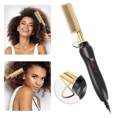 Gold ceramic professional press Comb