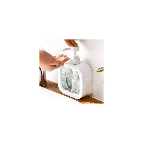 Transparent Soap Dispensers Shampoo Shower Gel Portable Travel Dispenser Empty Bath Pump Bottle