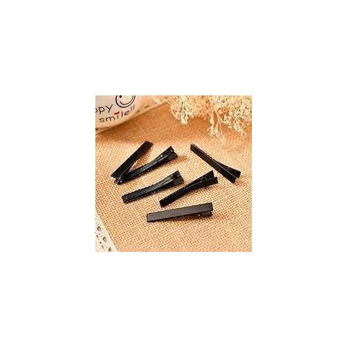12pc Black Clips For Hair