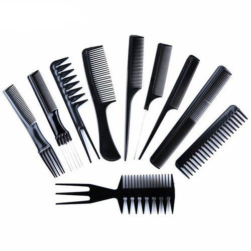 10 Pcs Hair Comb Set/Hair Styling Plastic Combs Set