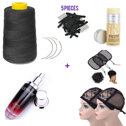 Wig Making Set Wig Caps , Thread ,