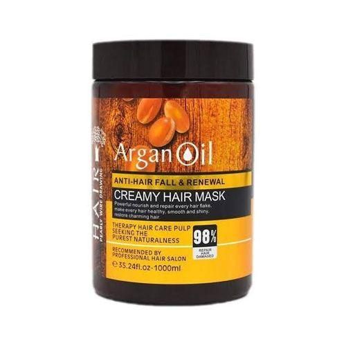 Keratin Argan Oil Anti- Hair Fall And Renewal Creamy Hair Mask Treatment- 1kg.
