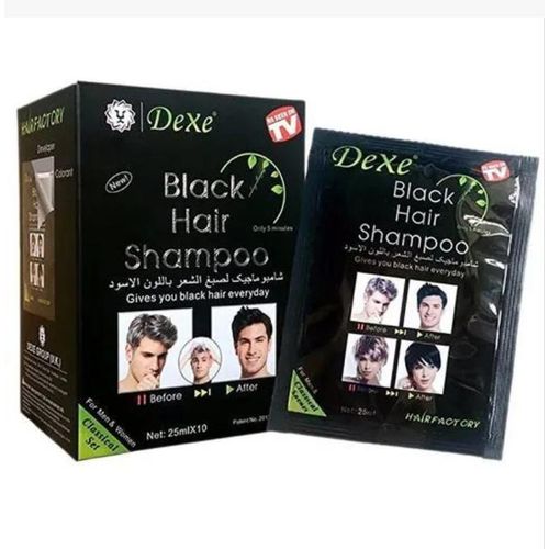 Dexe Black hair shampoo (10 sachets)