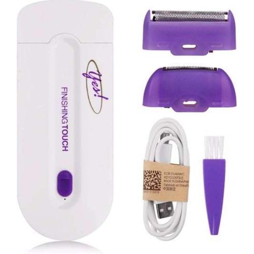Electric Face & Body Painless Hair Remover - Finishing Touch Hair Trimmer For Gentle & Effective Shaving - Achieve Silky Smooth Skin Without Irritation