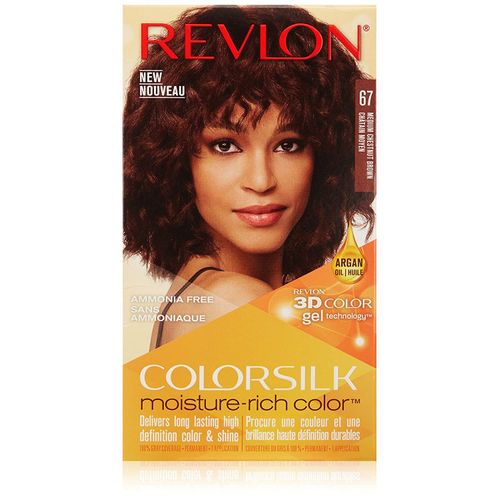 Revlon ColorSilk MEDIUM CHESTNUT BROWN - 67 (60ml + 60ml + 10ml)