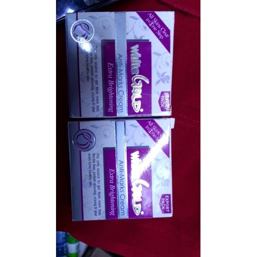 White Gold dark spot removal cream