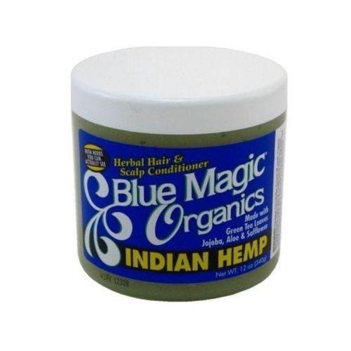 Blue Magic Indian Hemp, herbal hair and scalp conditioner