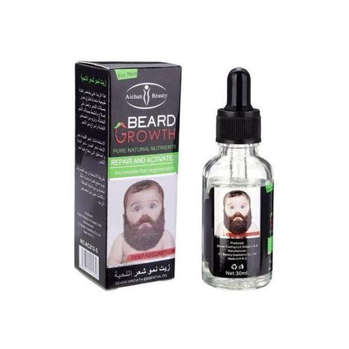 Aichun Men Beard Moustache Fast Growth Grooming Oil